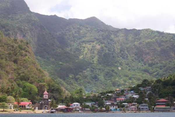 View of Dominica