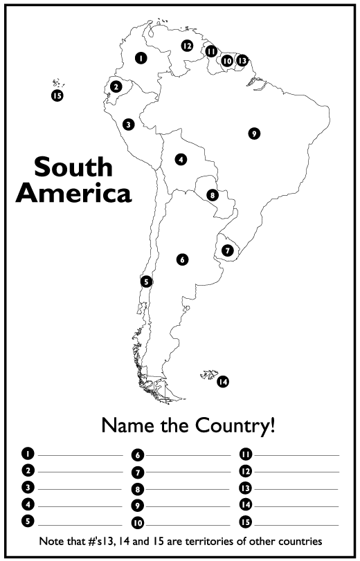 South American Map